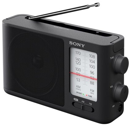 [ICF506CEK] Sony Classic 3 Band Portable Radio | Black