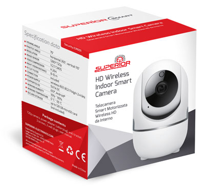 [SUPICM001] Superior Full HD Wireless Indoor Smart Camera
