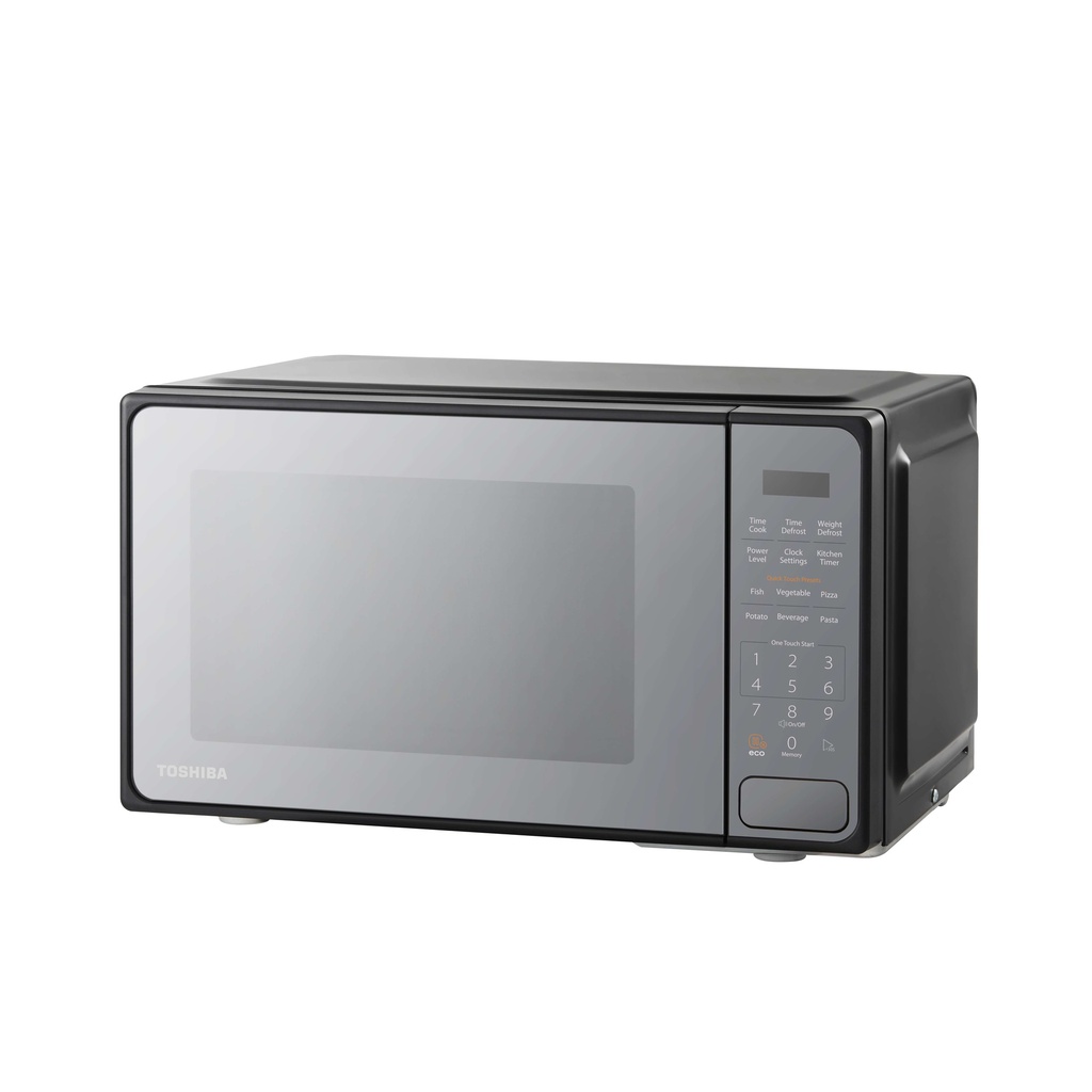 [MM2-EM20PF(MB)] Toshiba 20 Litre Digital Microwave Oven | Black Mirror