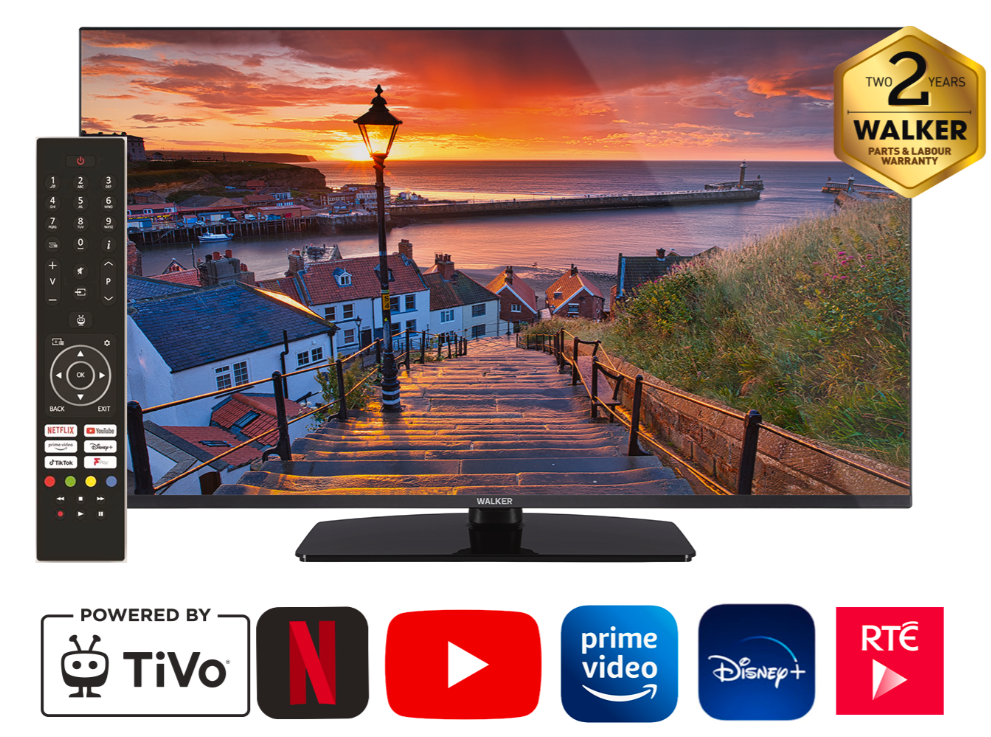 Walker Smart 40" FullHD, Satellite, TIVO Television