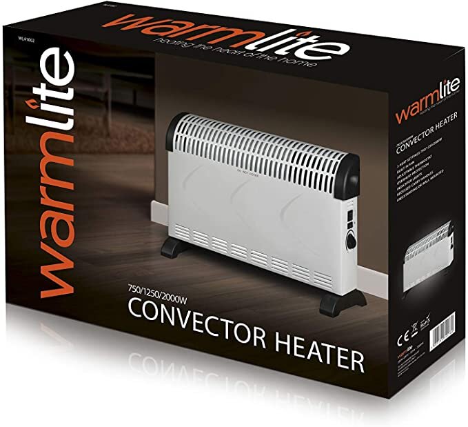 Daewoo 2kw Convector Heater c/w Thermostat
