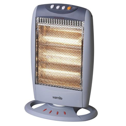 Daewoo Quartz 1200w 3-Bar Halogen Heater