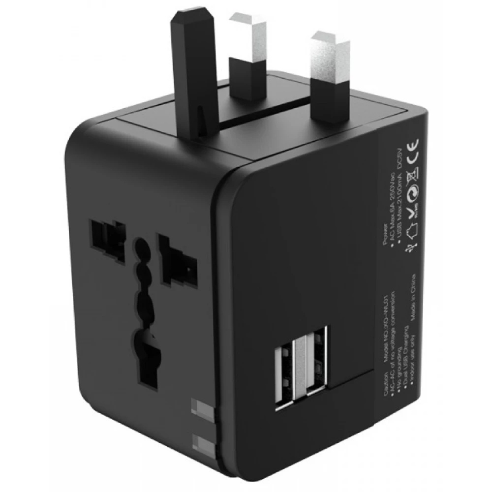 XO Universal Multi-Country World Travel Adaptor