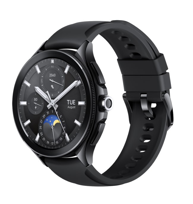 [BHR7211GL] Xiaomi Watch 2 Pro - Bluetooth® Black Case with Black Fluororubber Strap