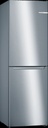 Bosch 186x60cm Frost Free Fridge Freezer Stainless