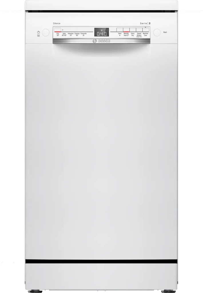 [SPS2IKW01G] Bosch Series2 45cm 9 Place Slimline Dishwasher | White