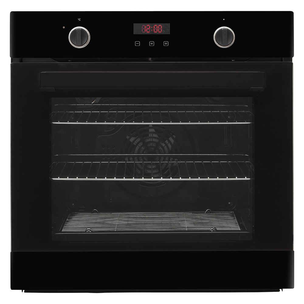 [MX200BL] CDA Matrix Black Built In MultiFunction Single Fan Oven c/w Timer