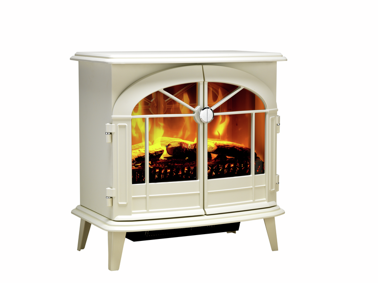 [FLN20] Dimplex Fullerton Optiflame Electric Stove Fire | White