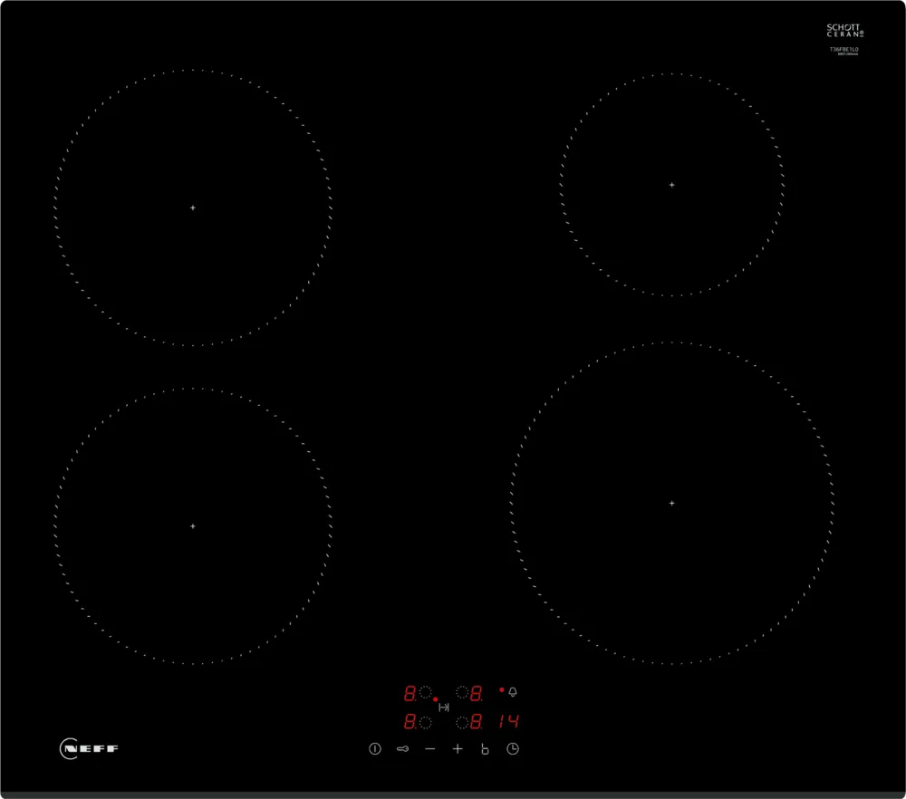 [T36FBE1L0] Neff N30 60cm 4 Ring Touch Control Induction Hob