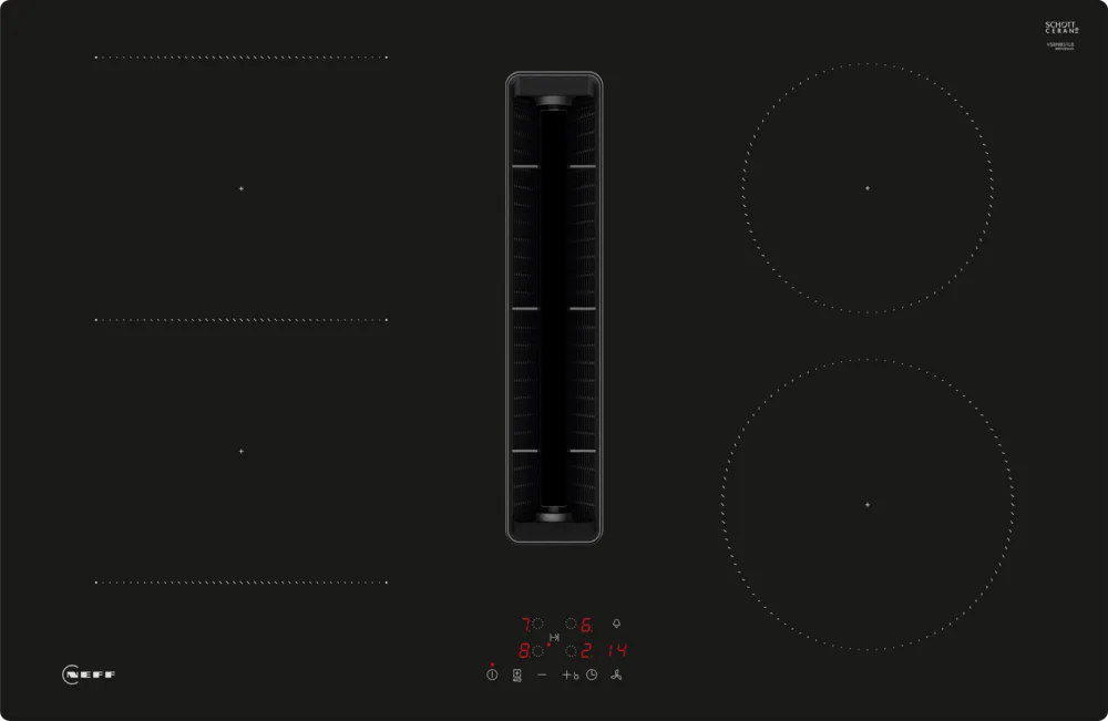 [V58NBS1L0] Neff N50 80cm Downdraft Venting Induction Hob