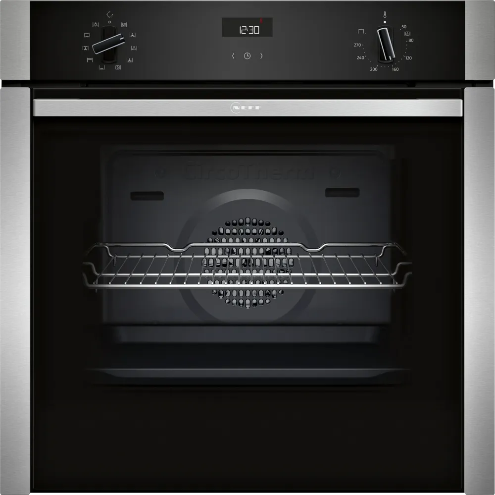 [B3ACE4AN3B] Neff S/Steel N50 Slide & Hide Single Oven
