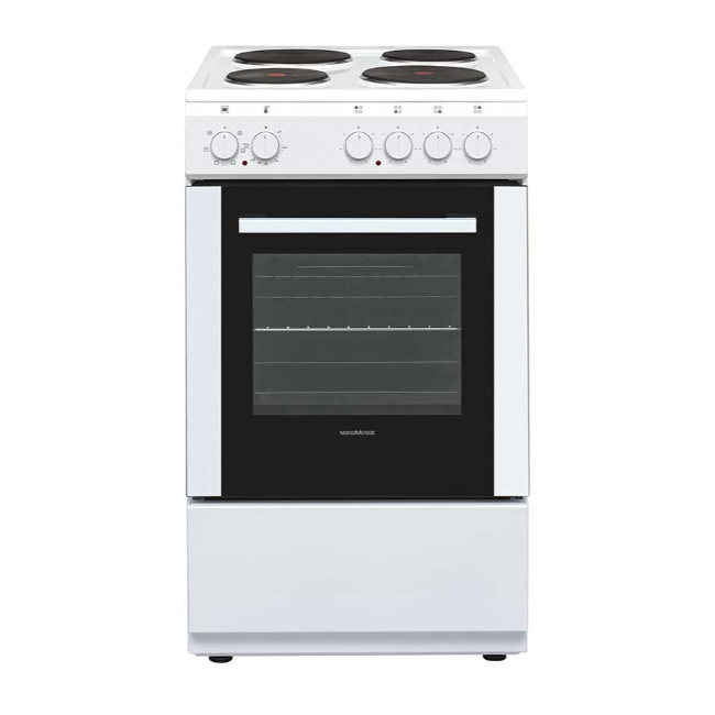 Nordmende 50cm Solid Plate Cooker | White