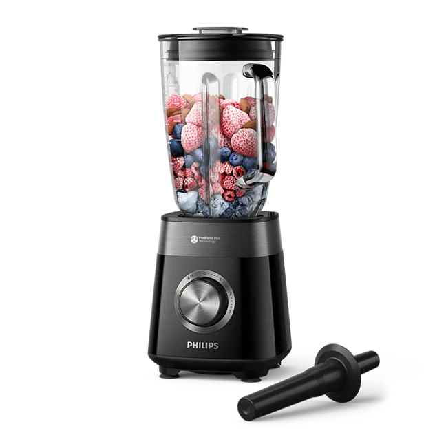 [HR3030/00] Philips ProBlend Plus 5000 Series 1200w Blender | Black