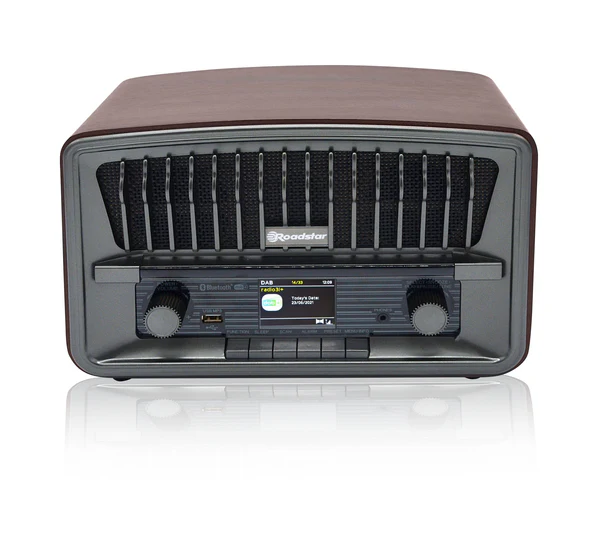 [HRA-270CDBT] Roadstar Vintage Retro Radio c/w Bluetooth & USB