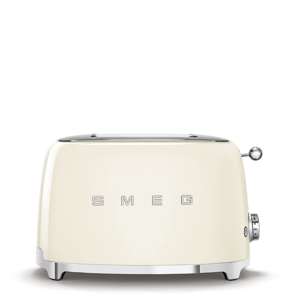 [TSF01CRUK] Smeg Retro 50's Style 2 Slice Toaster | Cream