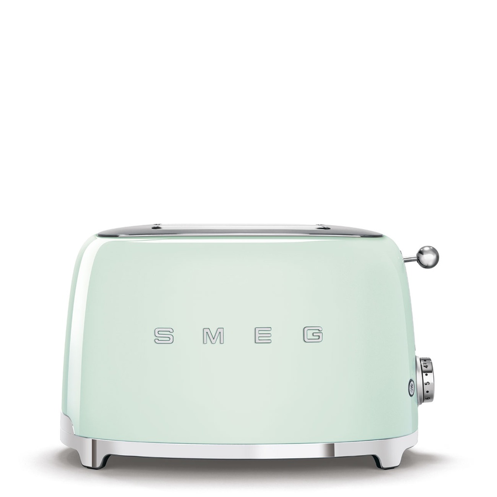 Smeg Retro 50's Style 2 Slice Toaster | Pastel Green