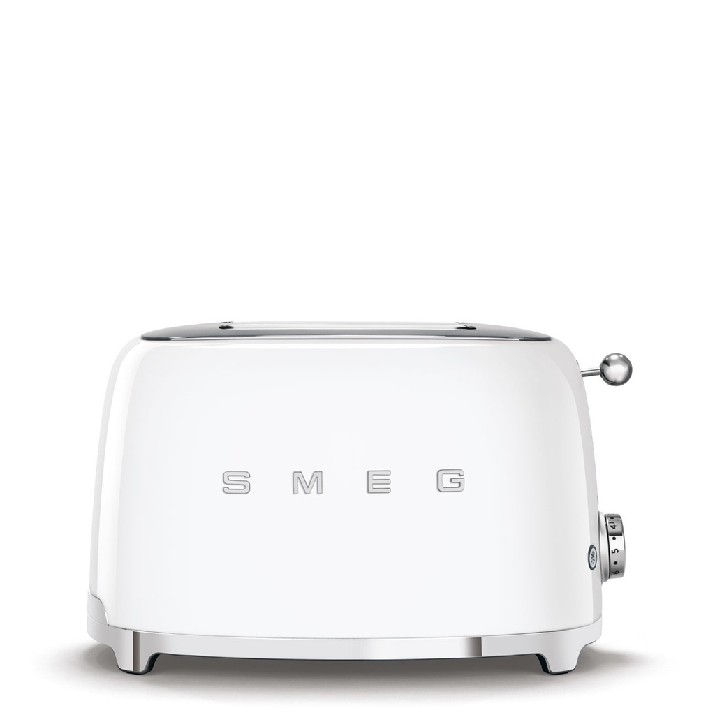 [TSF01WHUK] Smeg Retro 50's Style 2 Slice Toaster | White