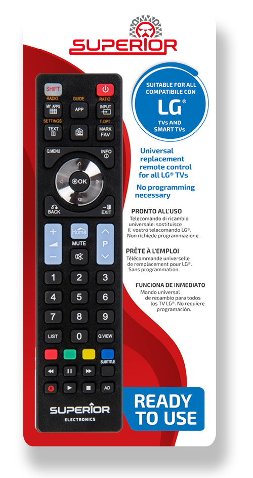 [SUPTRB007] Superior Universal TV Remote Control | LG