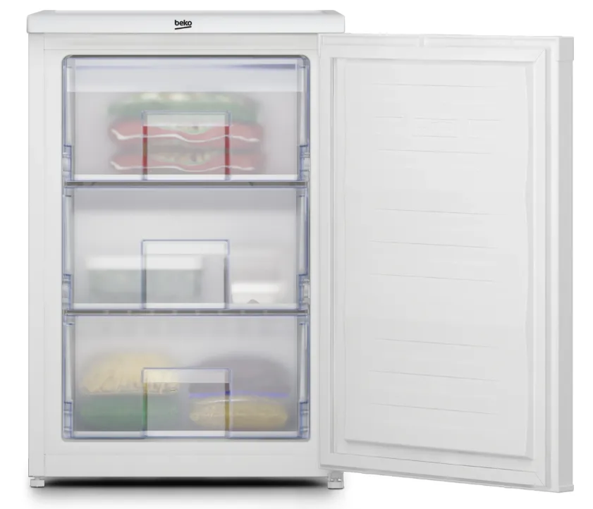 [UFF4584W] Beko White 55cm Under Counter Frost Free Freezer c/w Frost Guard