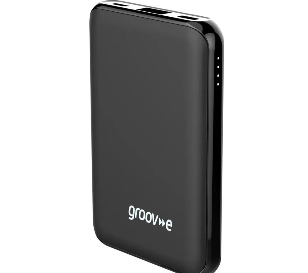 [GV-CH5000-BK] Groov-e Portable Power Stick 5000mAh Powerbank- Black