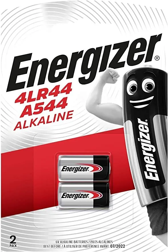 [4LR44] Energizer A544 6v 4LR44 Battery (2 Pack)
