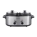 Morphy Richards 'DuoServe' Double Pot 3.8 Litre Slow Cooker