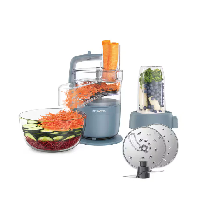 [FDP23.380GY] Kenwood MultiPro Go Blend Food Processor – Storm Blue | FDP23.380GY