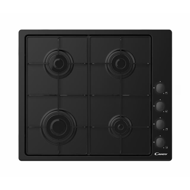 [CHW6LBB-] Candy Black Idea 4 Ring Gas Hob
