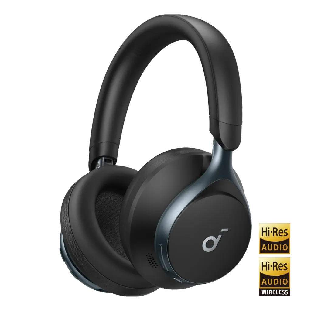 [A3035G11] Soundcore Space One | Active Noise Cancelling Bluetooth Headphones | Black