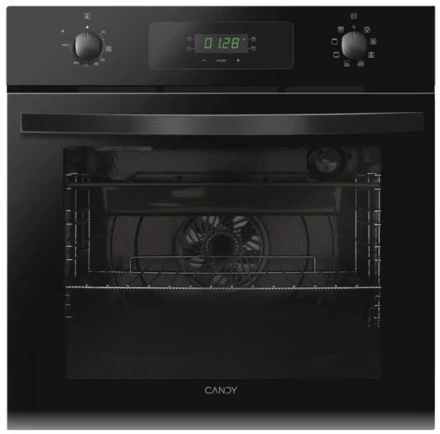 Candy Idea Black Built In Single Fan Oven