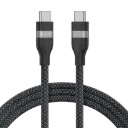Anker USB-C to USB-C Cable (240W, Upcycled-Braided) | Black