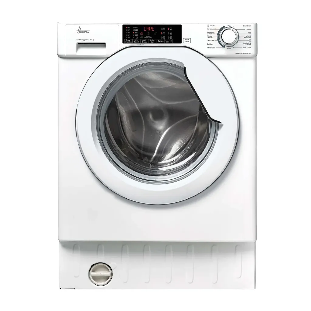 Hoover H-Wash 300 9KG 1400spin Built-In Integrated Washing Machine | White