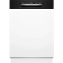 Bosch 60cm Semi Integrated Dishwasher | Black