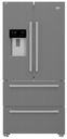 Beko American Style 4-Door Fridge Freeze with HarvestFresh™ | S/Steel