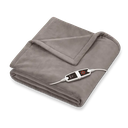 Beurer HD150 XXL Fleece Heated Snuggle Throw Blanket | Cosy Taupe