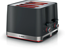 Bosch MyMoment Black 4 Slice Toaster