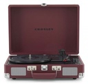 Crosley Vintage Portable Turntable Record Player | Burgandy