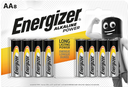 Energizer LR6 Alkaline Power AA Batteries (8 Pack)