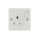 Powermaster 13A 1 Gang Switched Socket