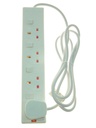Powermaster 4 Gang 2 Mt Indvidually Switched Extension Lead