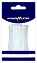 Powermaster Clear Cable Ties | 350mm x 4.8mm (15")