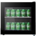 Powerpoint Black / Glass Counter Top Drinks Fridge