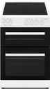 Powerpoint White 50cm Twin Cavity Ceramic Cooker