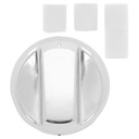 Qualtex | Universal Silver Cooker / Oven Control Knob