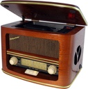 Roadstar Wooden Retro Radio/CD Player +Remote