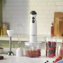 Russell Hobbs White 700w Metal shaft Stick Blender with Chopper