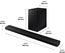 Samsung 3.1.2ch Cinematic Soundbar | Black