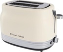 Russell Hobbs Hanley Jasmine 2 Slice Toaster | Cream