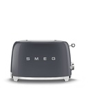 Smeg Retro 50's Style 2 Slice Toaster | Slate Grey