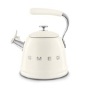 Smeg Retro 50's Style StoveTop Whistling Kettle | Cream